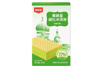 Ice Cream - Matcha Wafer 索菲亚威化抹茶 65gm（VIP会员价：RM7.20）